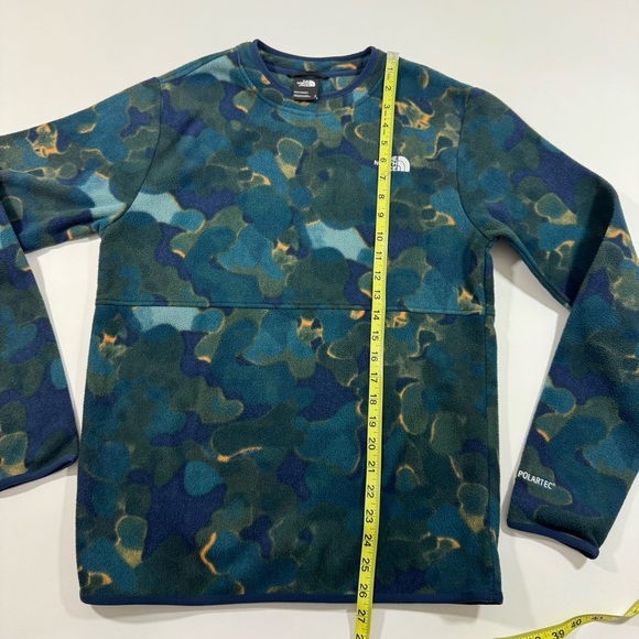 The North Face Polartec Fleece Sweatshirt Camouflage Print - Picture 8 of 9